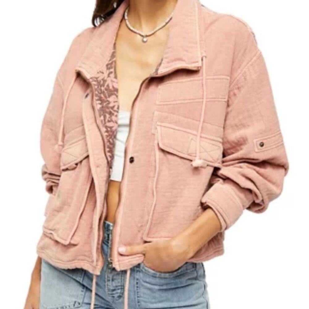 Free People We The Free Eyes On You Surplus Jacket